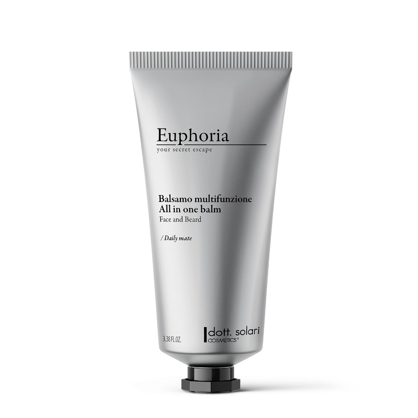 Euphoria Alt-i-ett-balsam for ansikt og skjegg