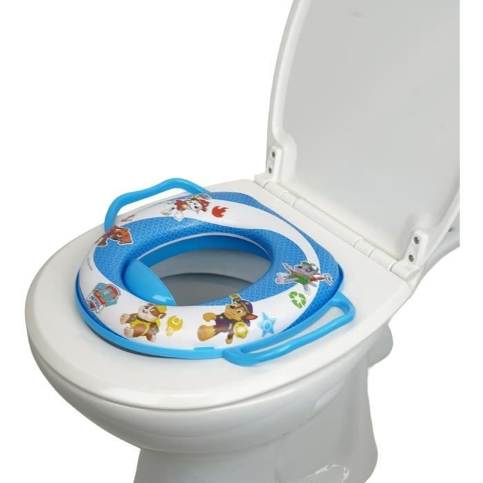 Riduttore per sedile WC - THERMOBABY - Comfort con maniglie - Paw Patrol