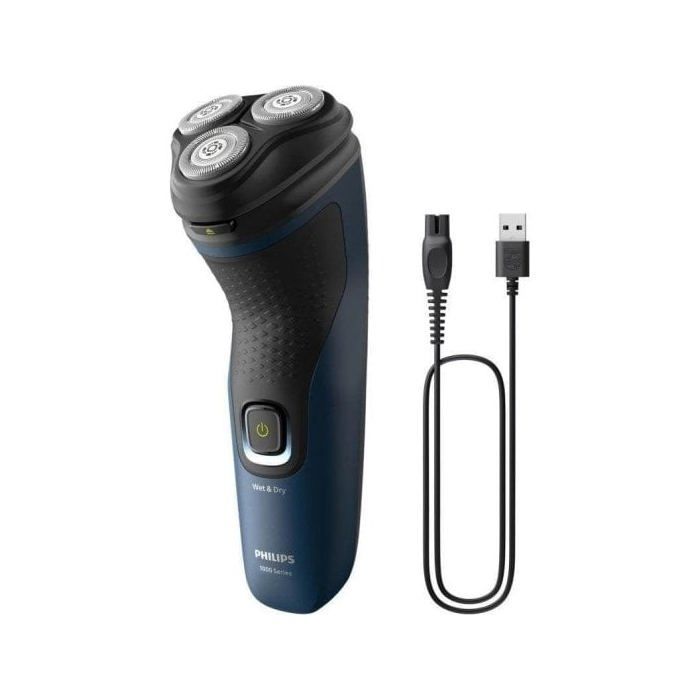 Afeitadora eléctrica - Philips - S1151 00 - ComfortCut resistente al agua - Inalámbrica - Uso en seco o húmedo
