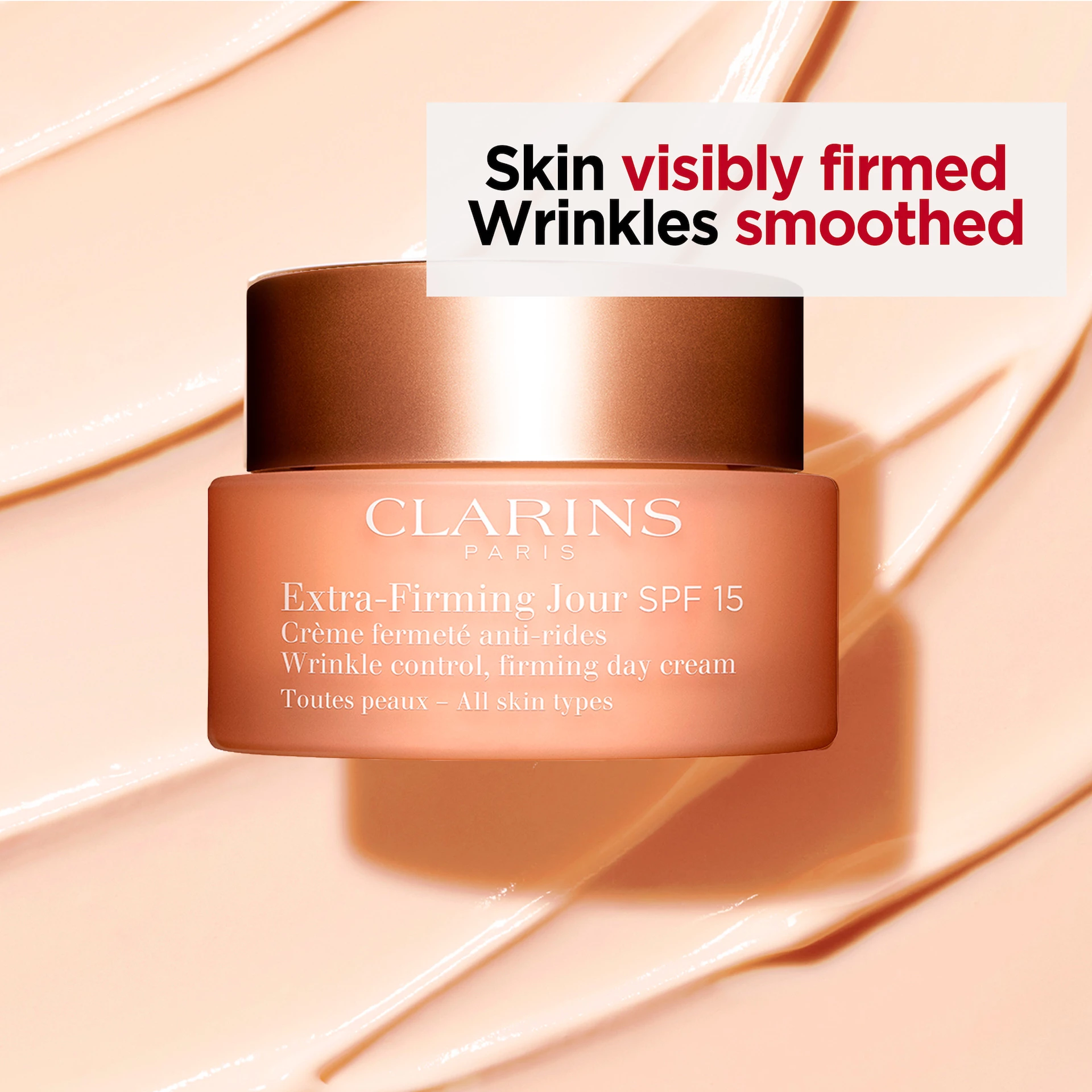 Cremă de zi extra-fermitate Jour SPF15 50 ml - Clarins