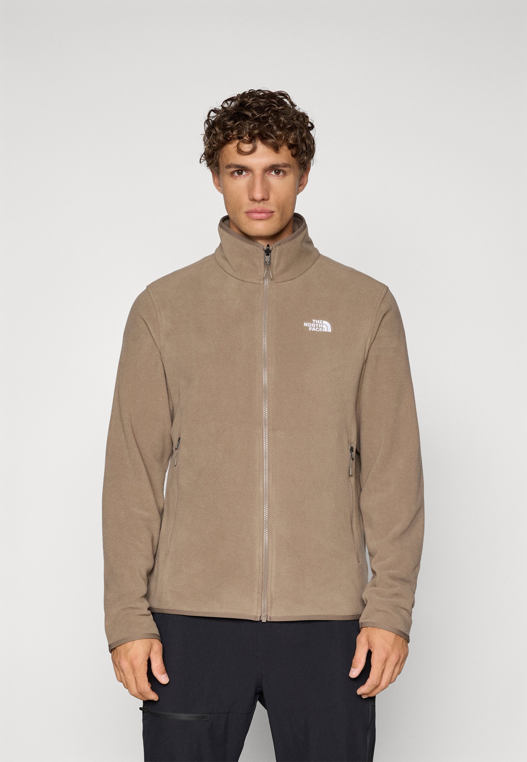 The North Face M GLACIER FLEECE JACKET - Flísová bunda - mocha brown
