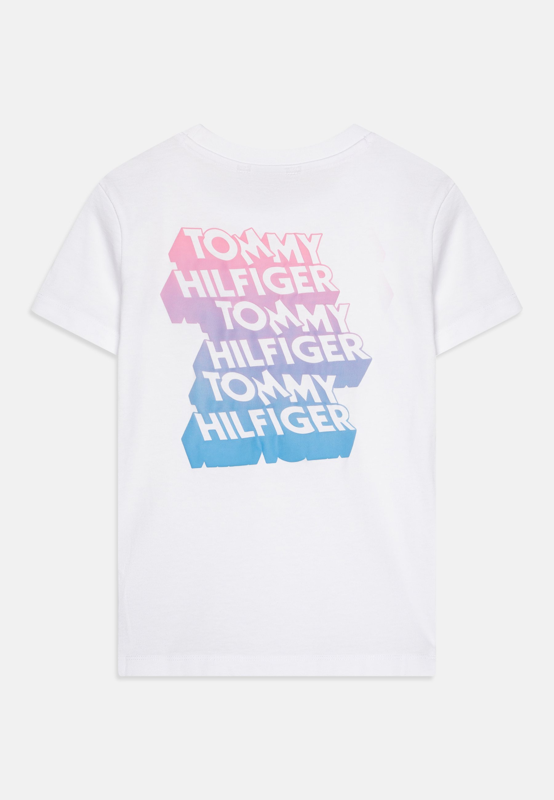 Tommy Hilfiger GRAFITTI RAISED PRINT UNISEX - T-shirt met print - wit