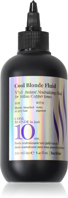 FarmaVita Backbar toningvloeistof voor koele blonde tinten