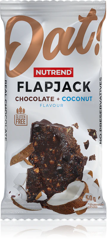 Energetická tyčinka Nutrend FlapJack s vlákninou