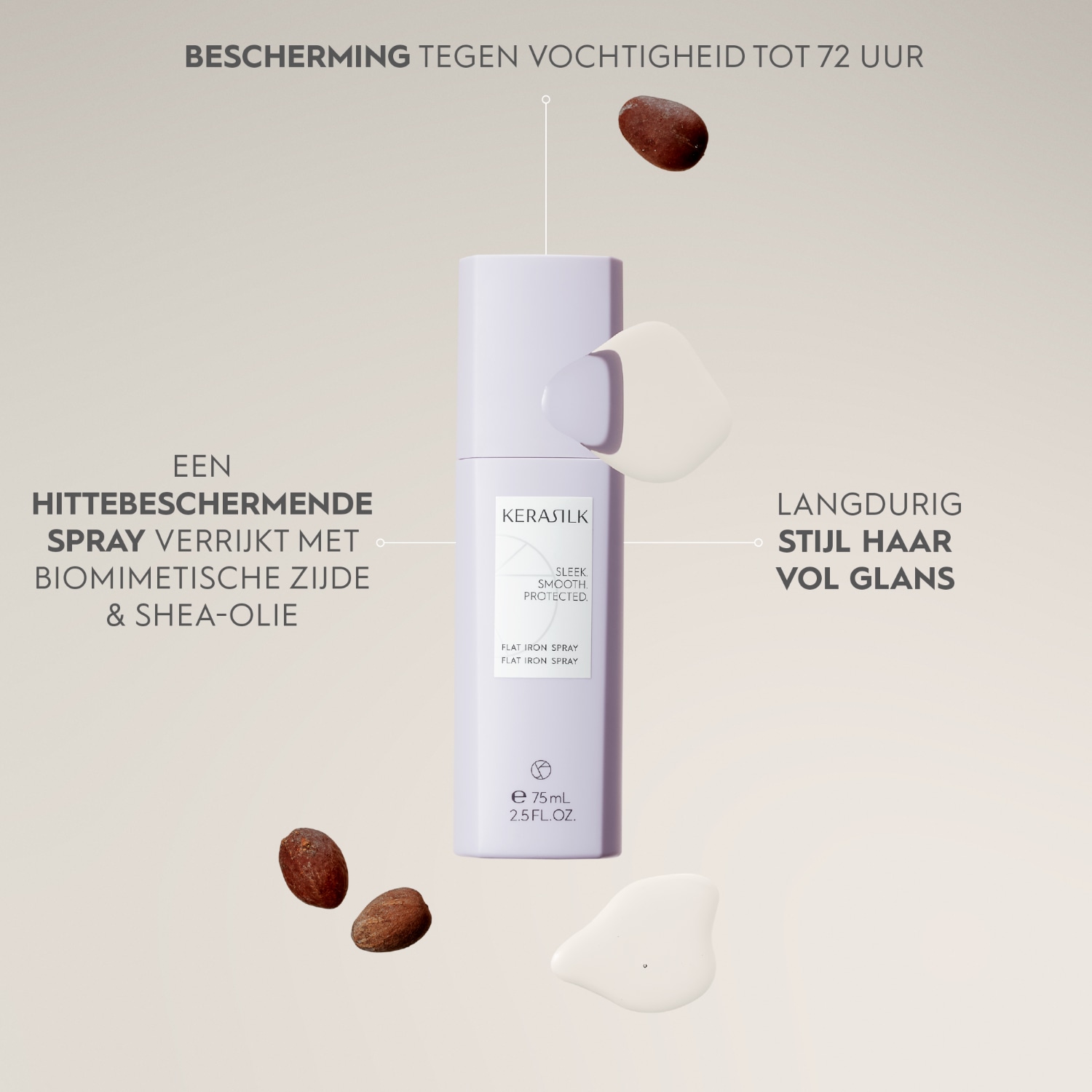 Spray fijador para planchas de pelo KERASILK – 75 ml