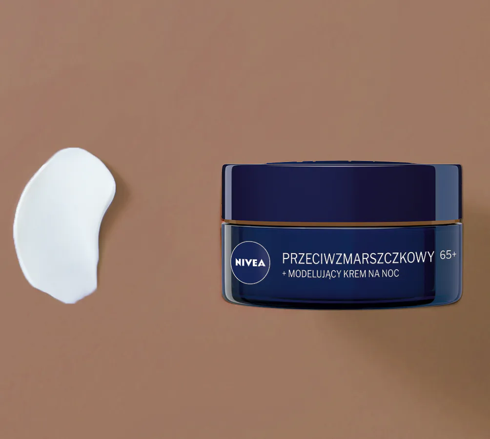 Nivea Przeciwzmarszczkowy + modelujący Krem na noc 65+