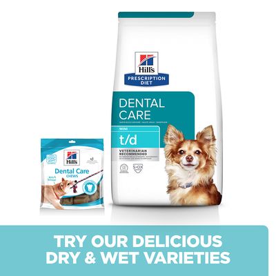 Hill's Prescription Diet Canine t/d Mini Dental Care - Frango