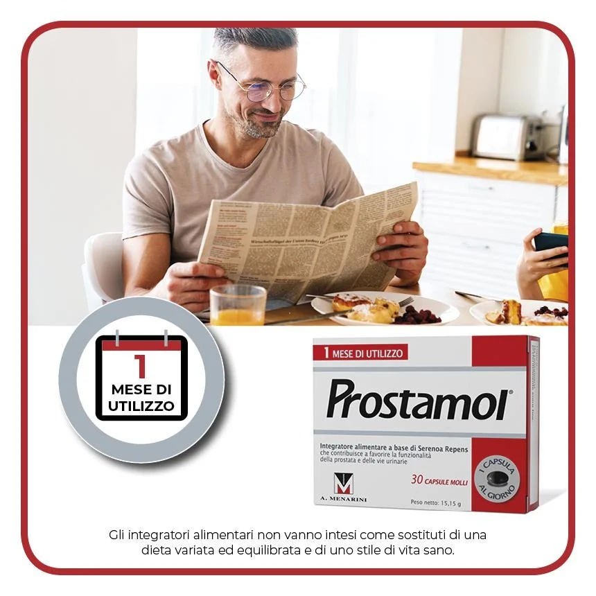 PROSTAMOL Prostamol 30 zachte capsules Voedingssupplement voor de prostaat en urinewegen