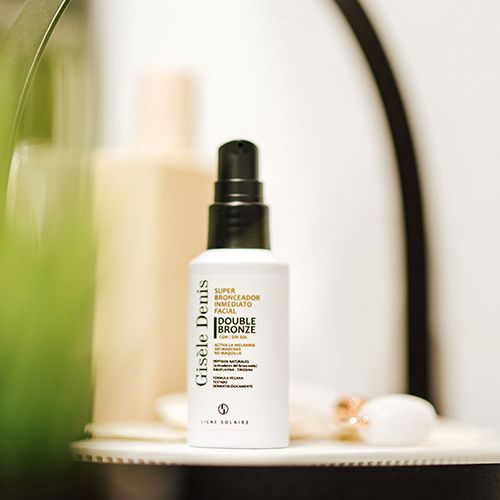 Инстант бронзер за лице, двоструки бронзани бронзери