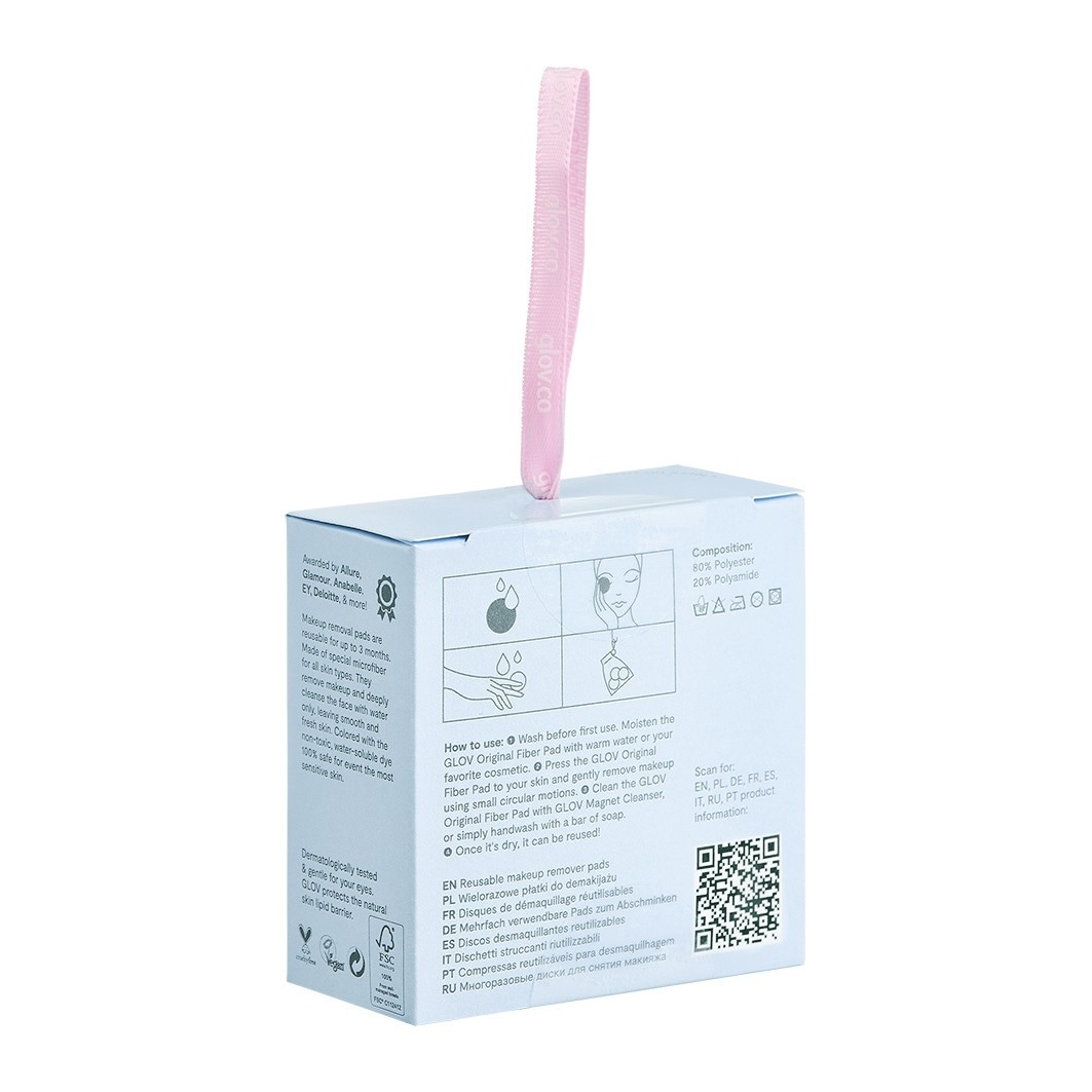 Discos desmaquillantes GLOV Moon Pads Original Fiber – 1 unidad