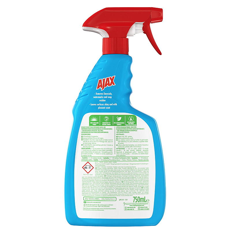 Ajax Ajax spray 750 ml brusespray