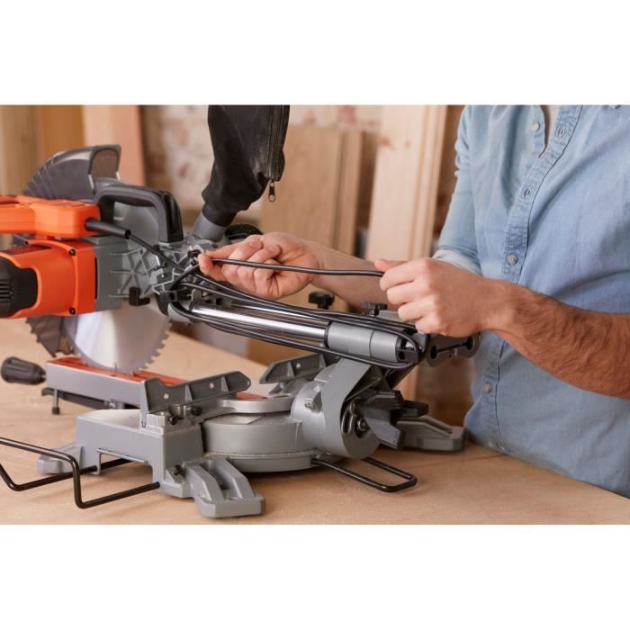 Mitre Saw - BLACK&DECKER - BES700-QS - 1600W - 70mm Cutting Depth