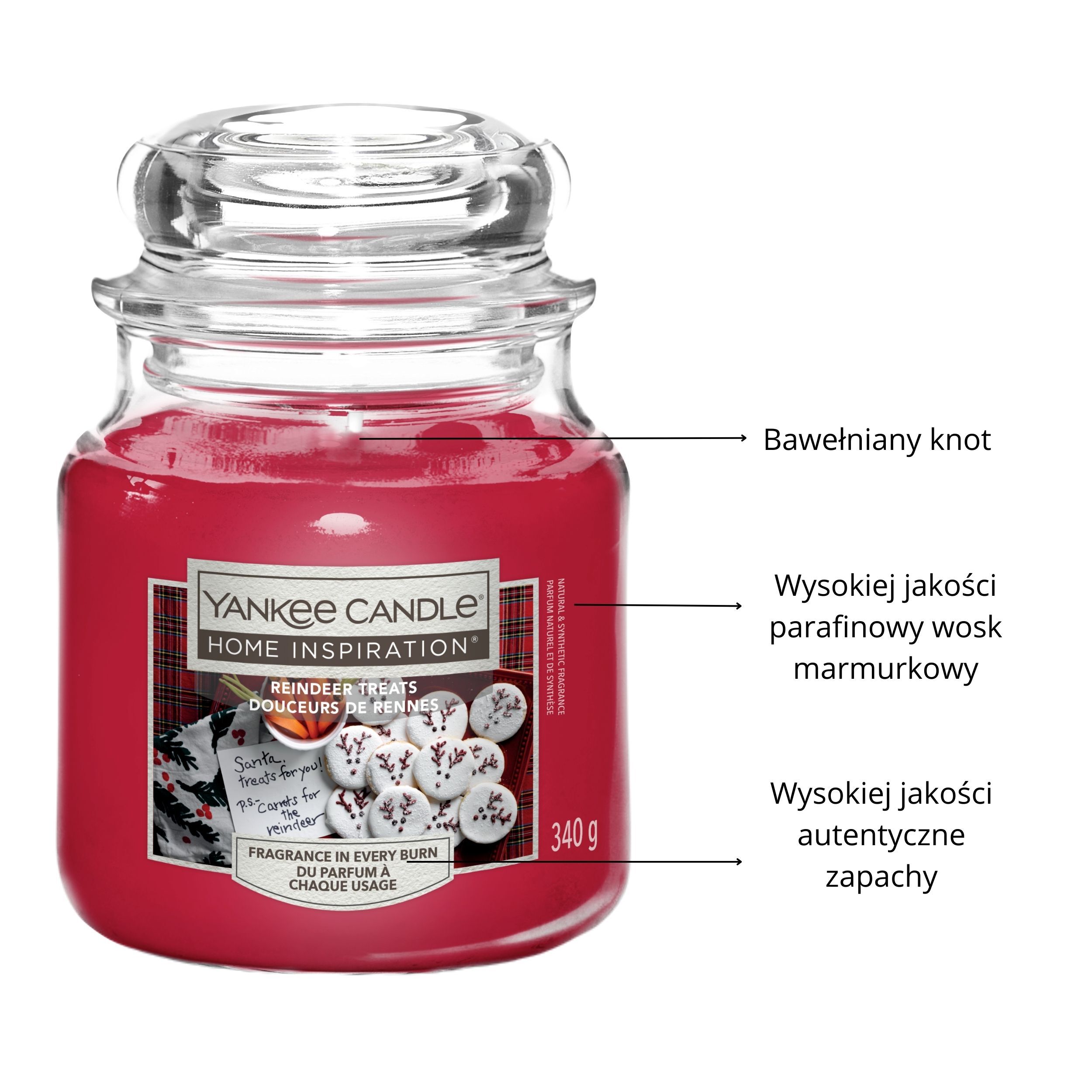 Yankee Candle Home Inspiration poslastice s motivom sobova