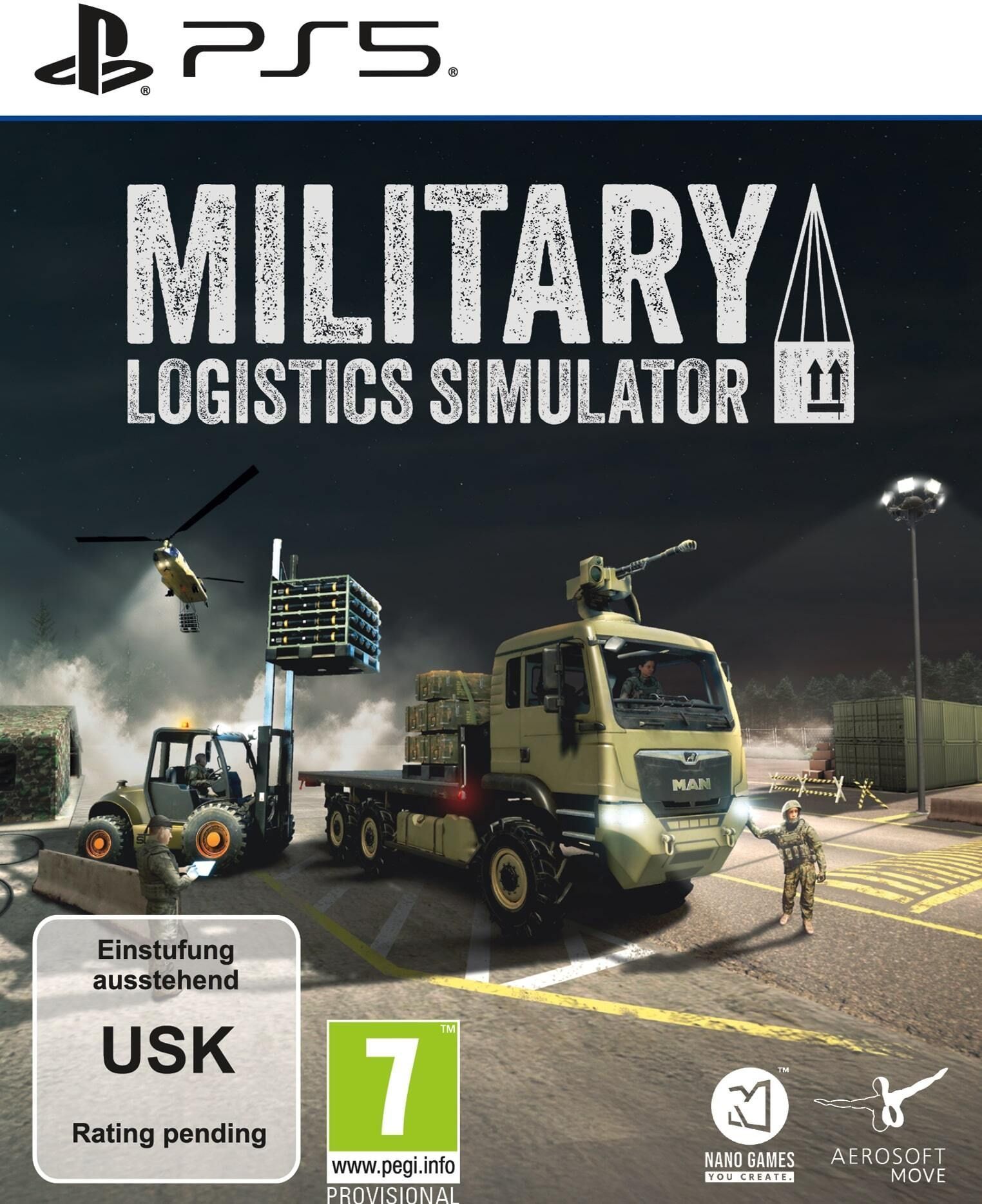 Military Logistics Simulator – PS5 Game