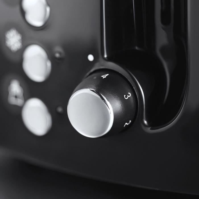 Tostadora RUSSELL HOBBS 22601-56 - Ranuras anchas - Negra