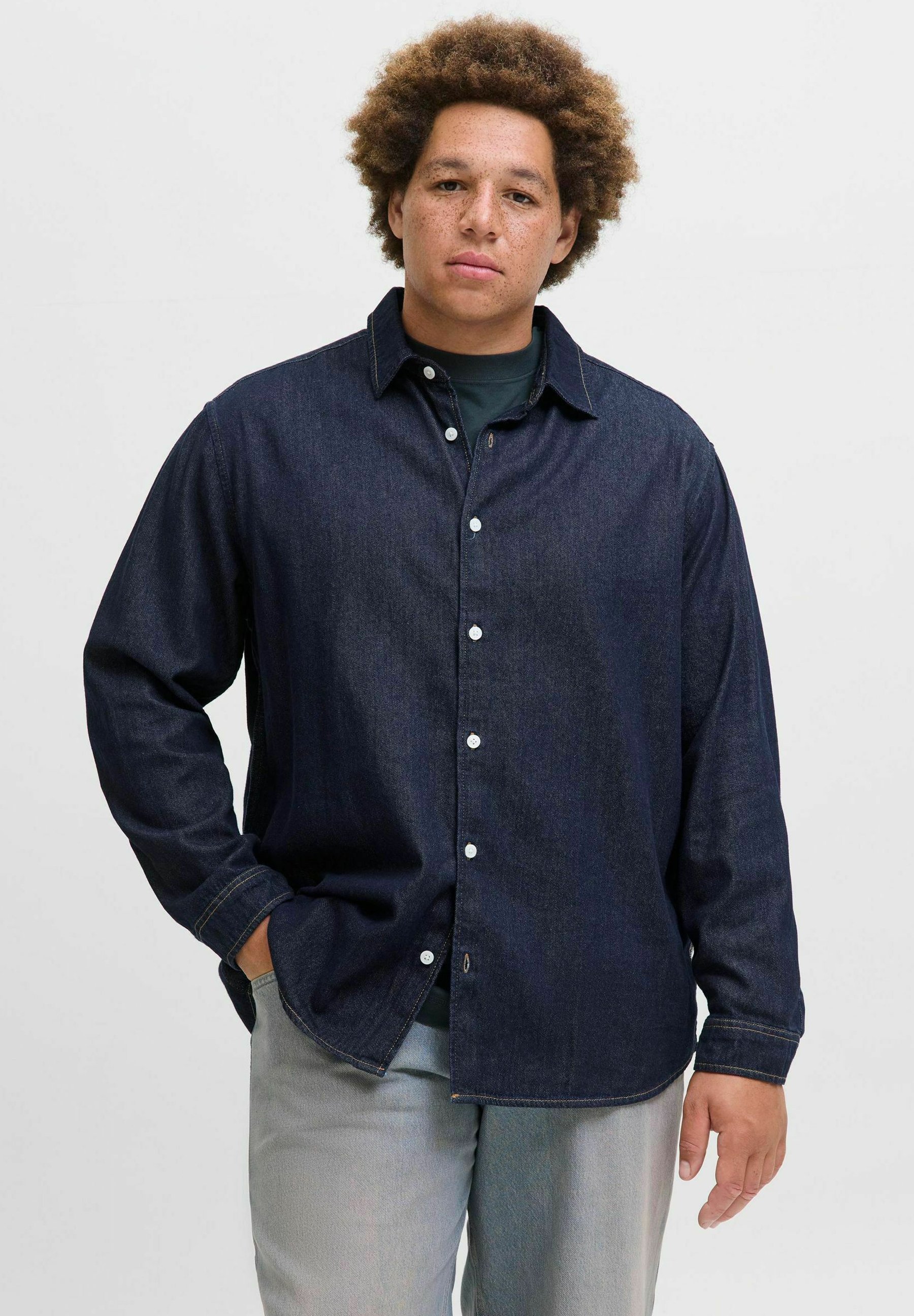 Camicia Jack & Jones - denim blu scuro