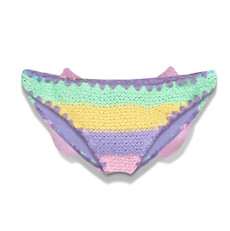 Slip da bagno da bambina pastello