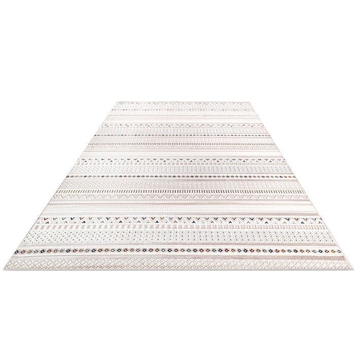 Alfombra grande de diseño contemporáneo y moderno - Beige (290x200 cm) - Nimbus Beige