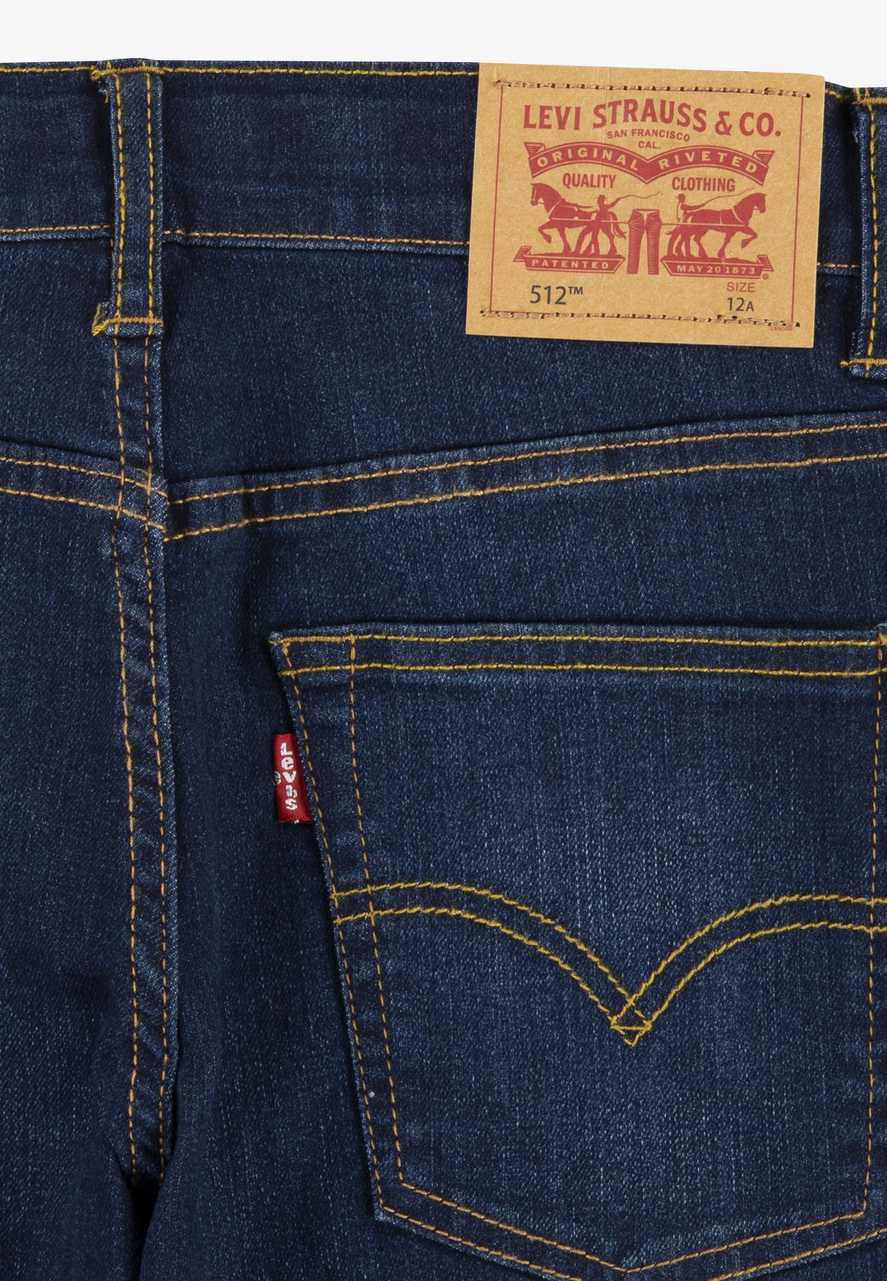 Levi's® 512 SLIM - Jeansy z prostą nogawką - hydra