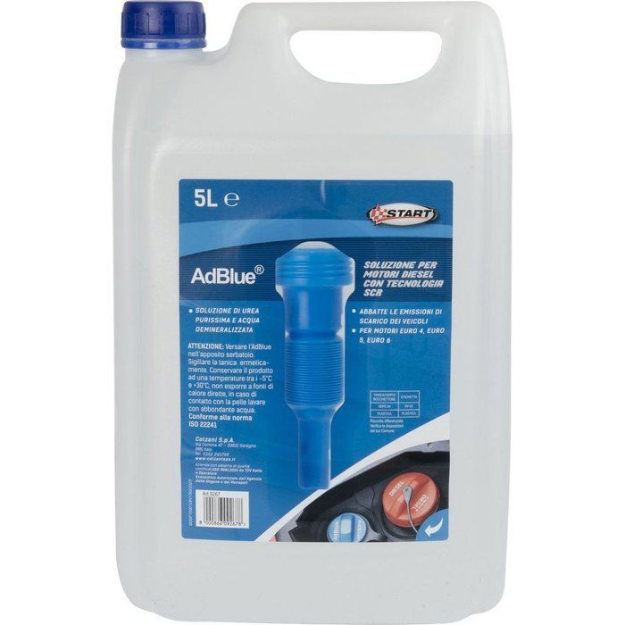 START AdBlue Synthetic Liquid 5L - Advanced solution for diesel engines with SCR technology - Cdiscount