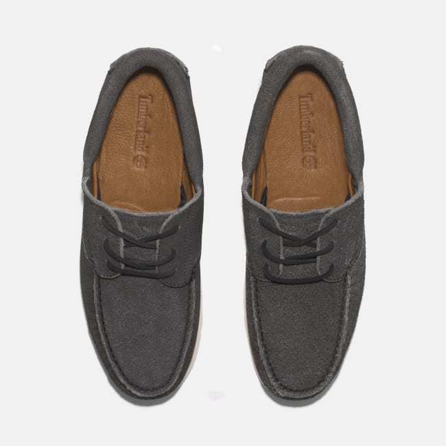 Scarpa Stringata da Uomo in grigio scuro