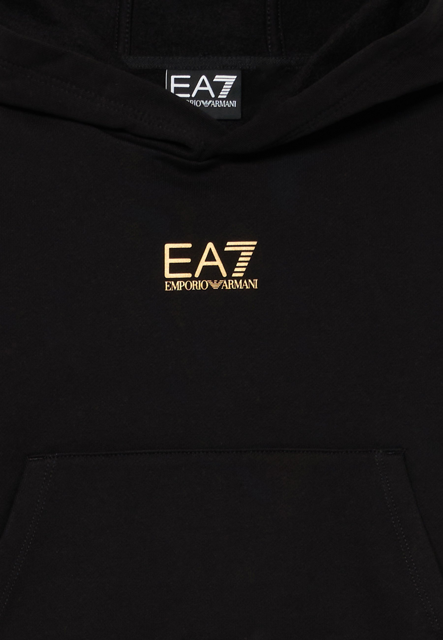 EA7 Emporio Armani TRACKSUIT UNISEX - Tuta - nera/oro
