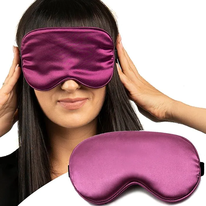 Waya Opaska na oczy Extra Soft Dark Purple