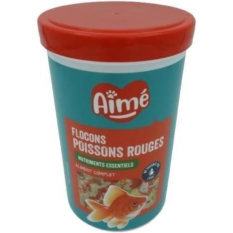 Alimento para peces - AIME - Escamas para peces dorados - 1000 ml