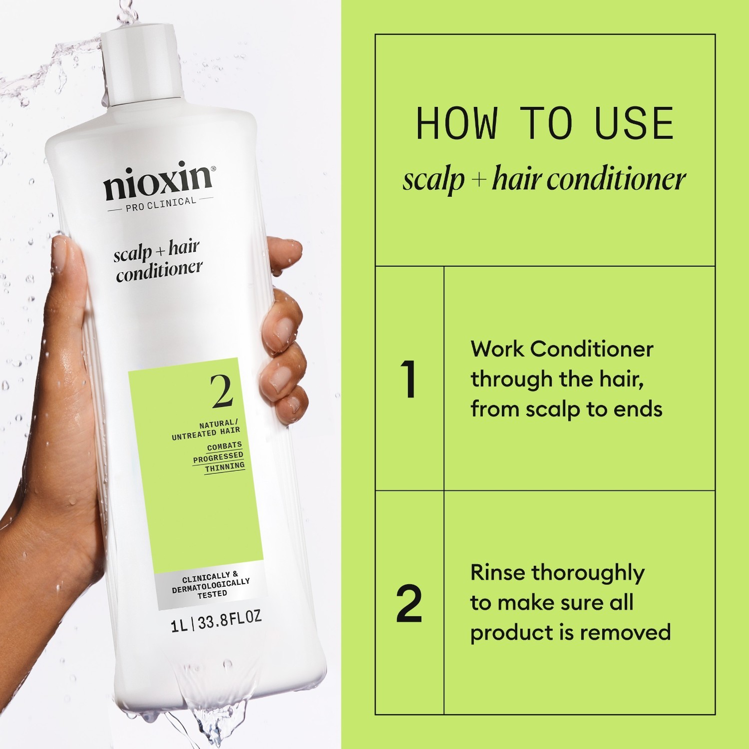Nioxin gel za izpiranje - 1000 ml
