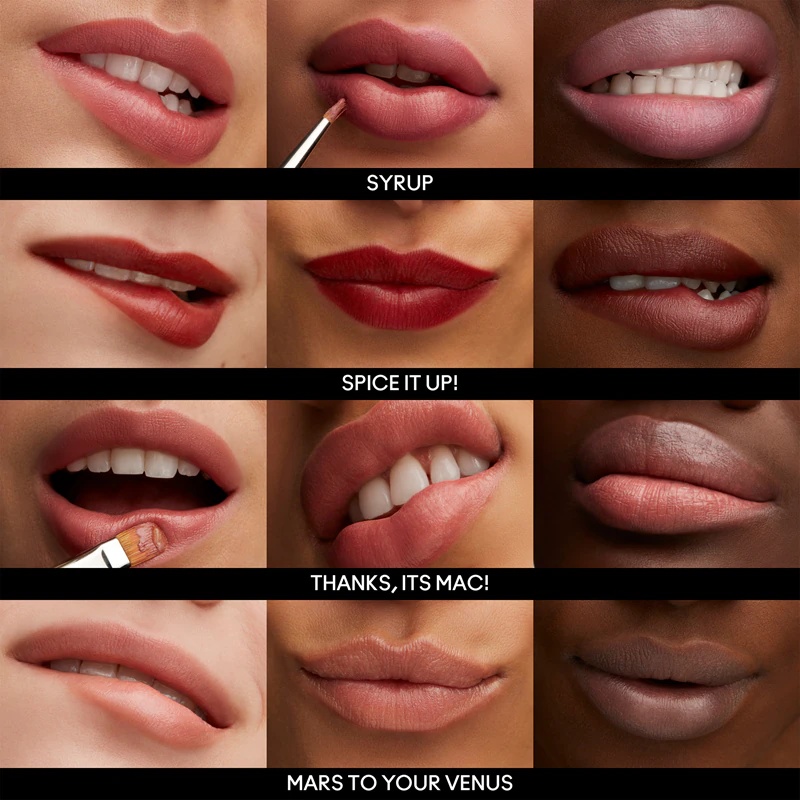 MAC Cosmetics Lustreglass skaidraus blizgesio lūpų dažai