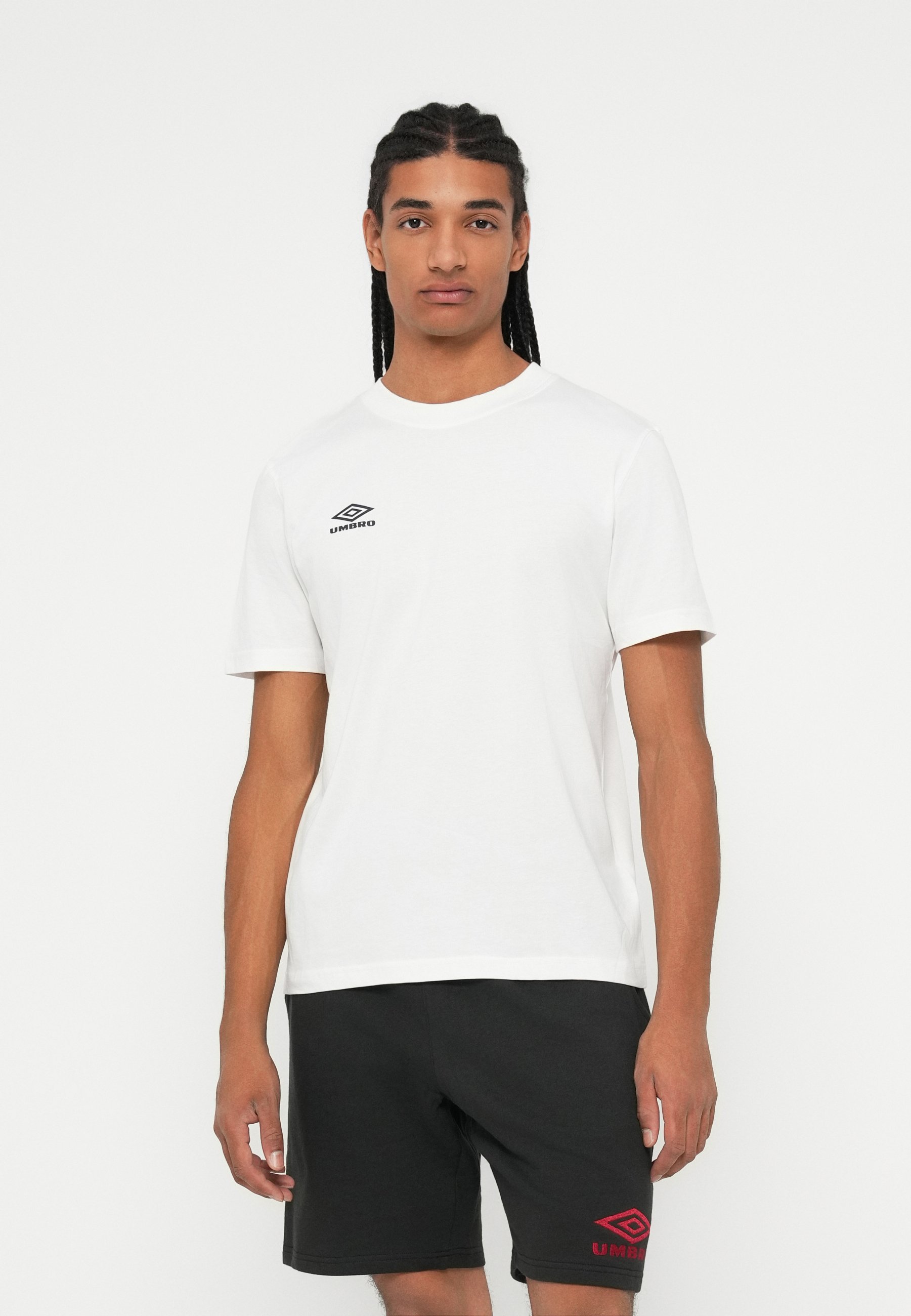 T-shirt graphique Umbro INDUSTRY - Imprimé - Blanc éclatant