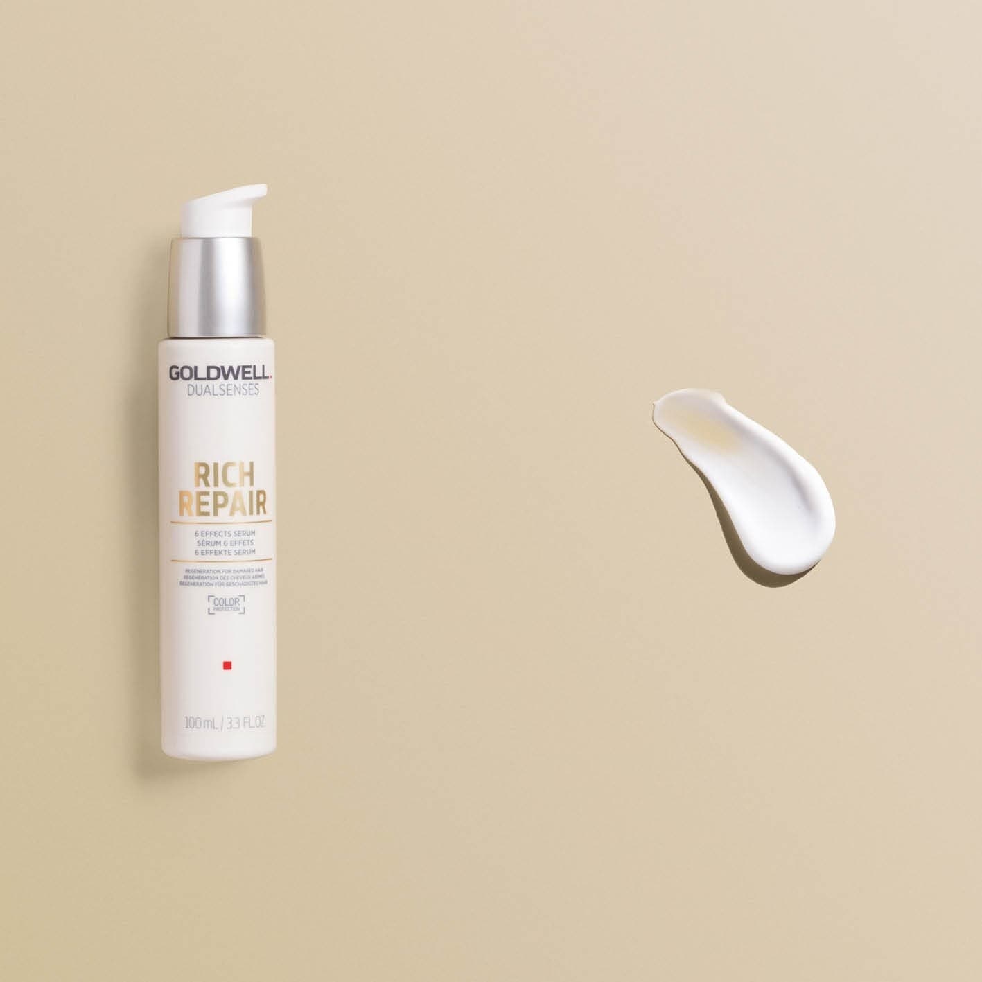 „Goldwell Dualsenses Rich Repair“ plaukų serumas su 6 efektais – 100 ml