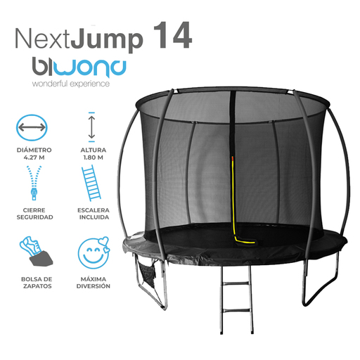 Nextjump 14 Biwond Trampolin