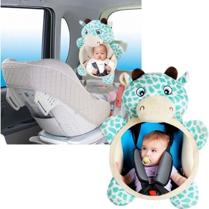 Specchietto retrovisore per auto per bambini, giocattolo a forma di cervo, specchietto per auto giocattolo per la sicurezza del bambino