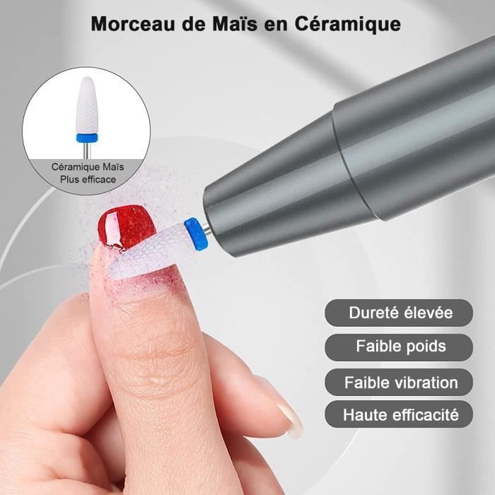 Professional Nail Drill - AUDBURN - 12 in 1 - Rechargeable and Portable Design