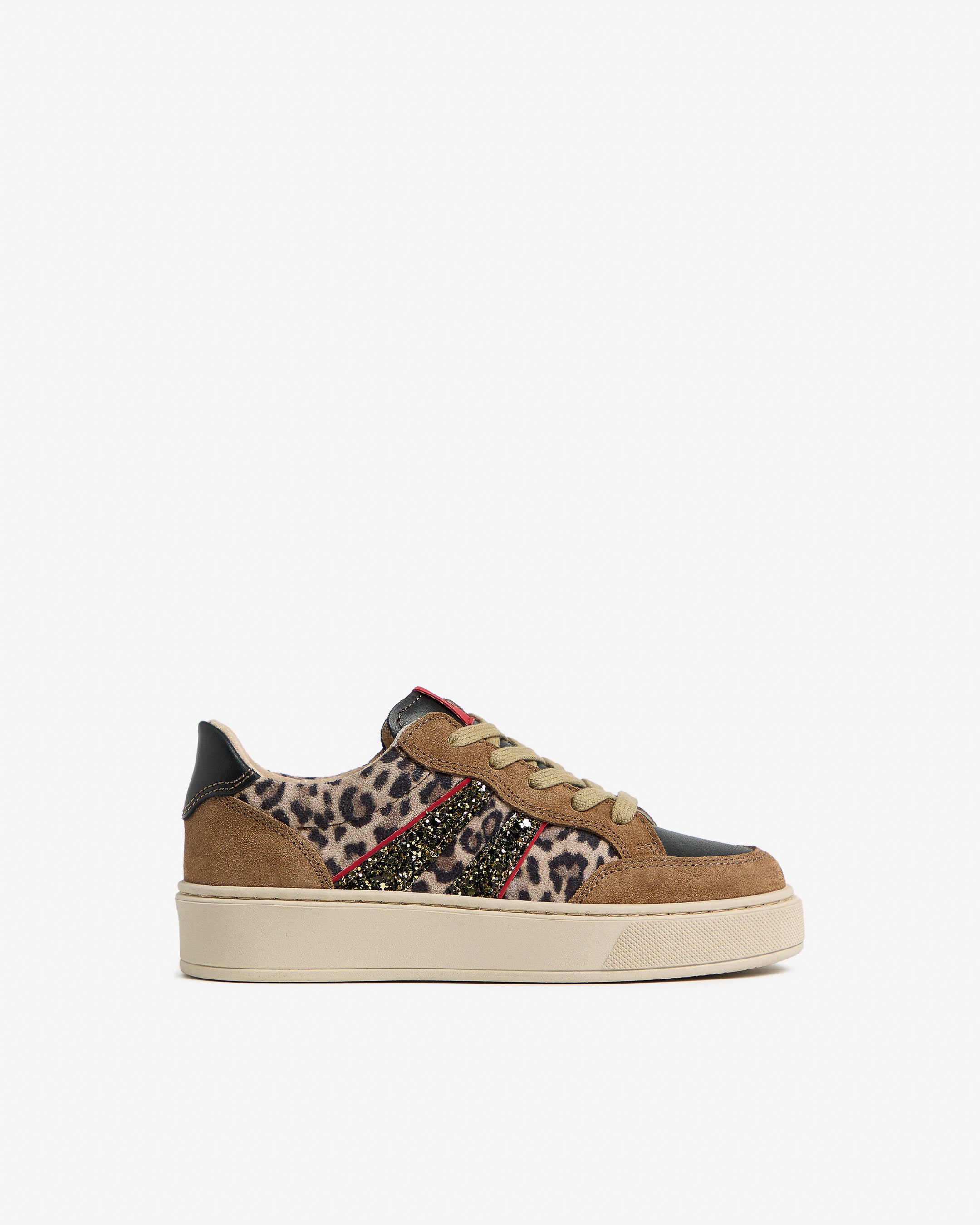  Sneaker für Teenager-Mädchen aus Wildleder, Leder und Funktionsmaterial