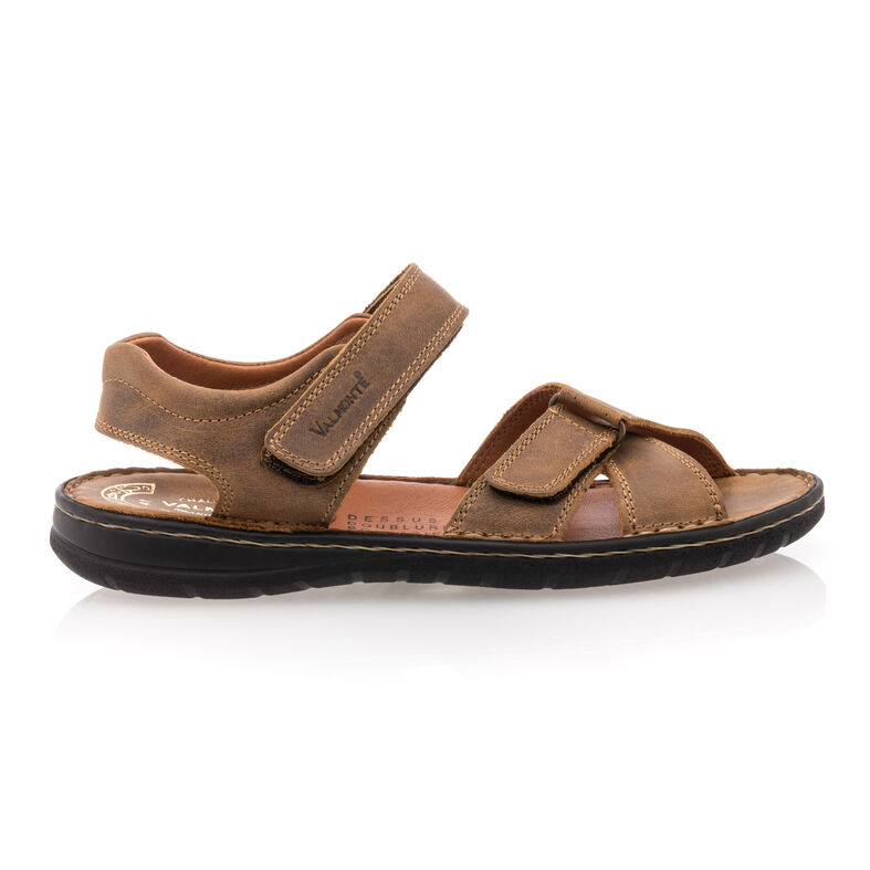  Sandali da uomo marroni / Scarpe aperte in punta