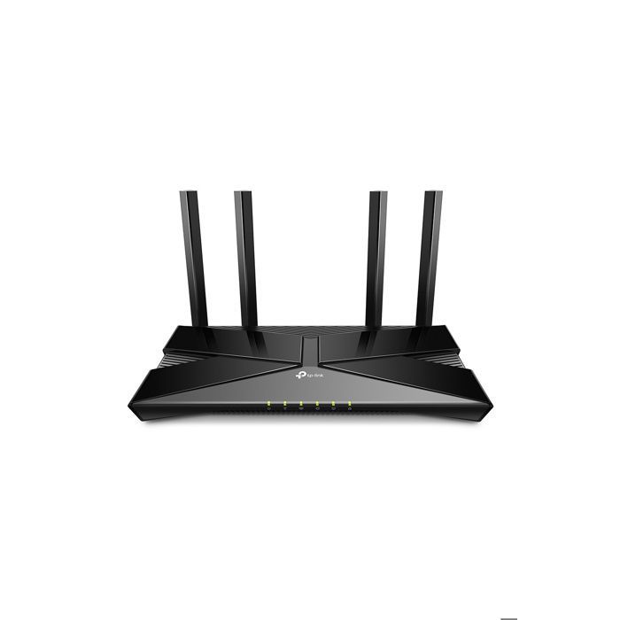 TP-Link WiFi 6 Router, Dualband AX 3000 Mbit/s WLAN-Router, WiFi 6, 5 Gigabit-Ports, 4 Hochleistungsantennen – Generalüberholt
