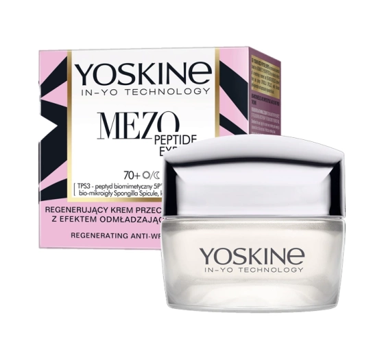 Yoskine Mezo Peptide Expert regenerujący krem przeciwzmarszczkowy na dzień i na noc 70  50ml