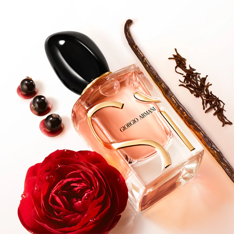Armani Sì Intense Eau de Parfum navulflacon voor vrouwen