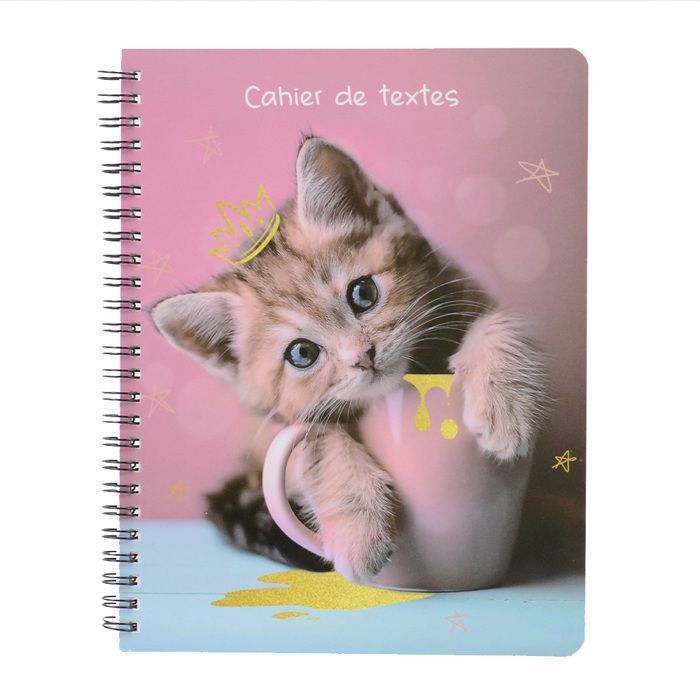 Cahier de textes ANONYM Petit Chat