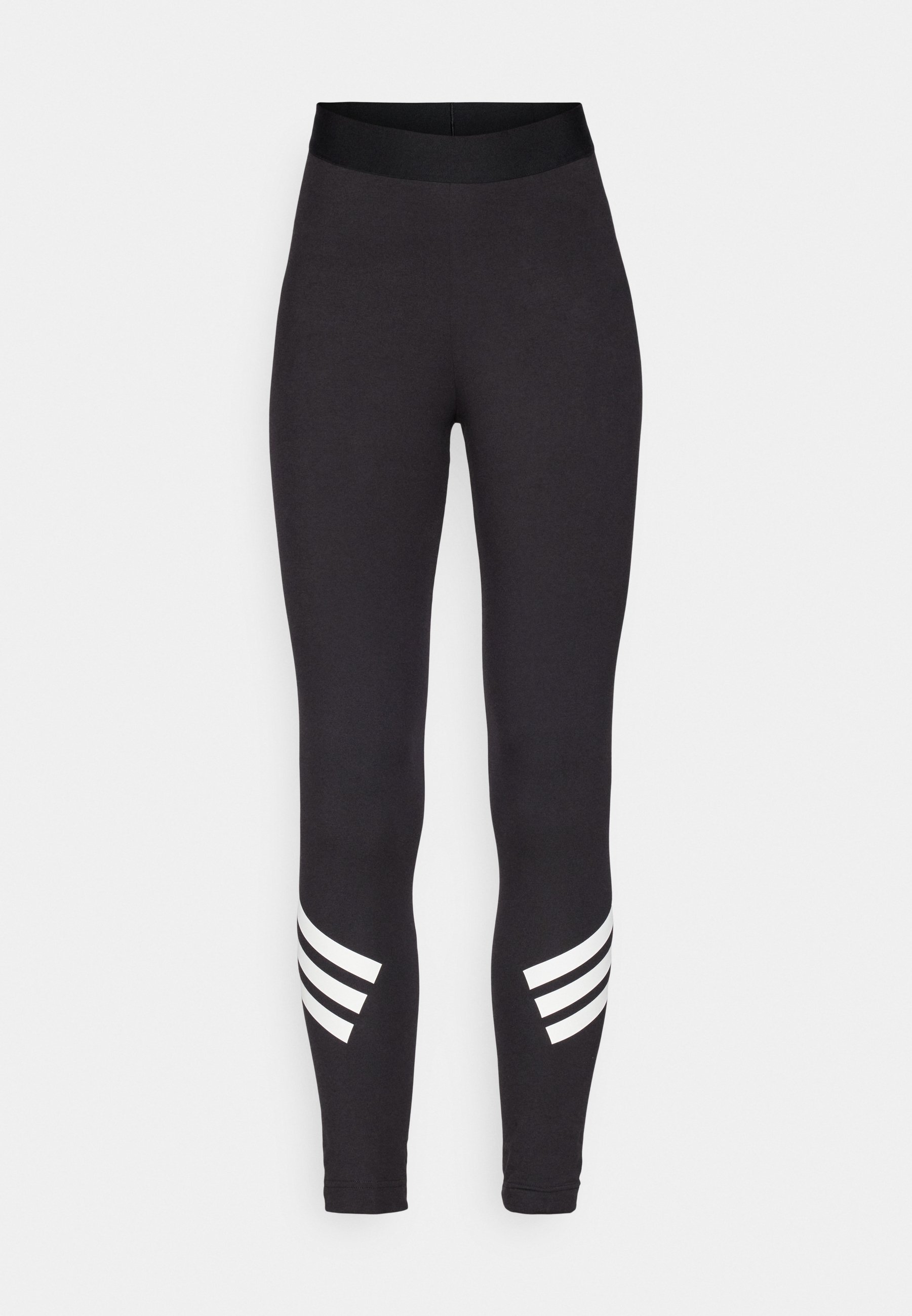 adidas Sportswear FUTURE ICON 3-STRIPES - Legginsy - czarne