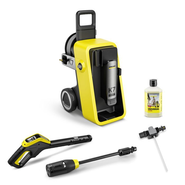 Hidrolimpiadora KARCHER K7 Comfort Premium Connect - 180 bar - 600 l/h - Manguera antitorsión - Enrollador de manguera