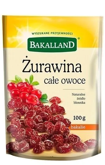 Bakalland Żurawina suszona