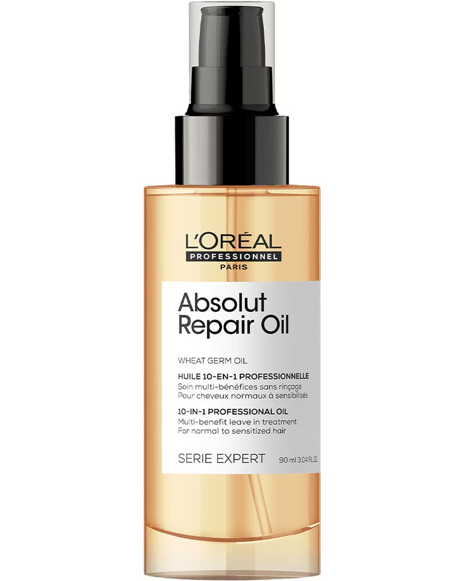 L'ORÉAL PROFESSIONNEL Absolut Repair Gold ulei de finisare 10-în-1 pentru păr deteriorat sau stresat