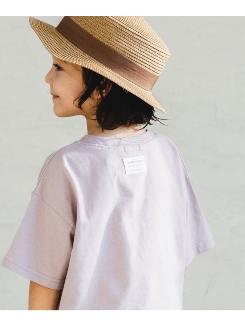 [100 % coton premium] [Assorti à celle de maman] T-shirt unisexe à ourlet arrondi et coupe ample, manches courtes.