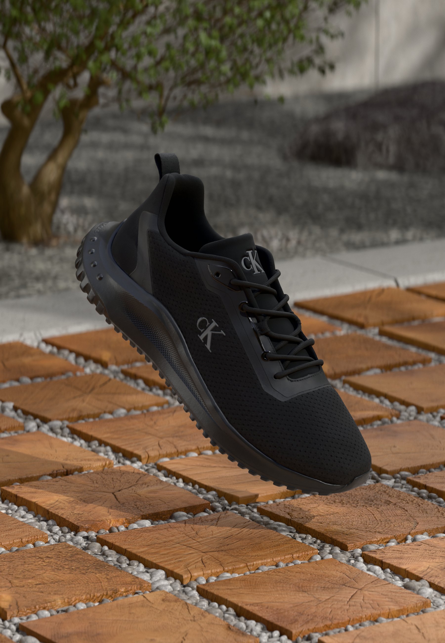 Calvin Klein Jeans EVA RUNNER - Sneakers - volledig zwart