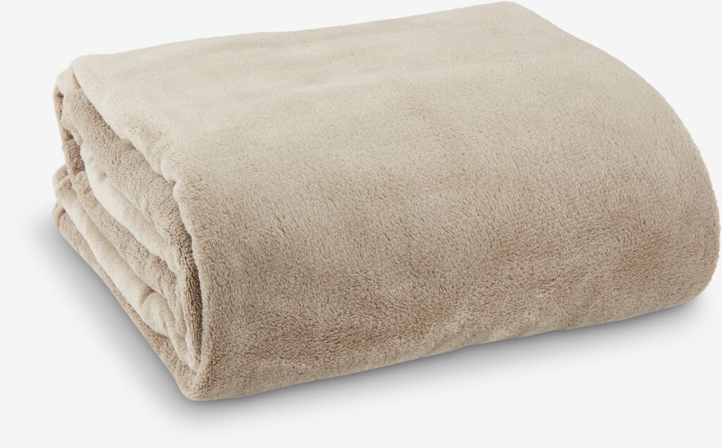 Deka od flisa DRAGON HEAD 140x200 taupe