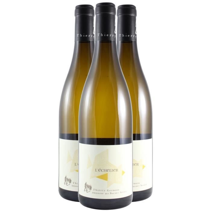 Saumur L'Echelier Blanc 2021 - Bio - Lot de 3x75cl - Domaine des Roches Neuves - Vin AOC Blanc du Val de Loire