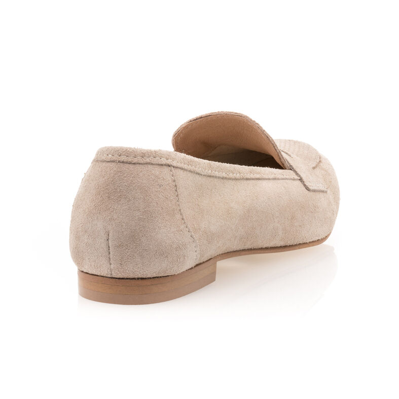 Mocassins / chaussures bateau Femme Beige
